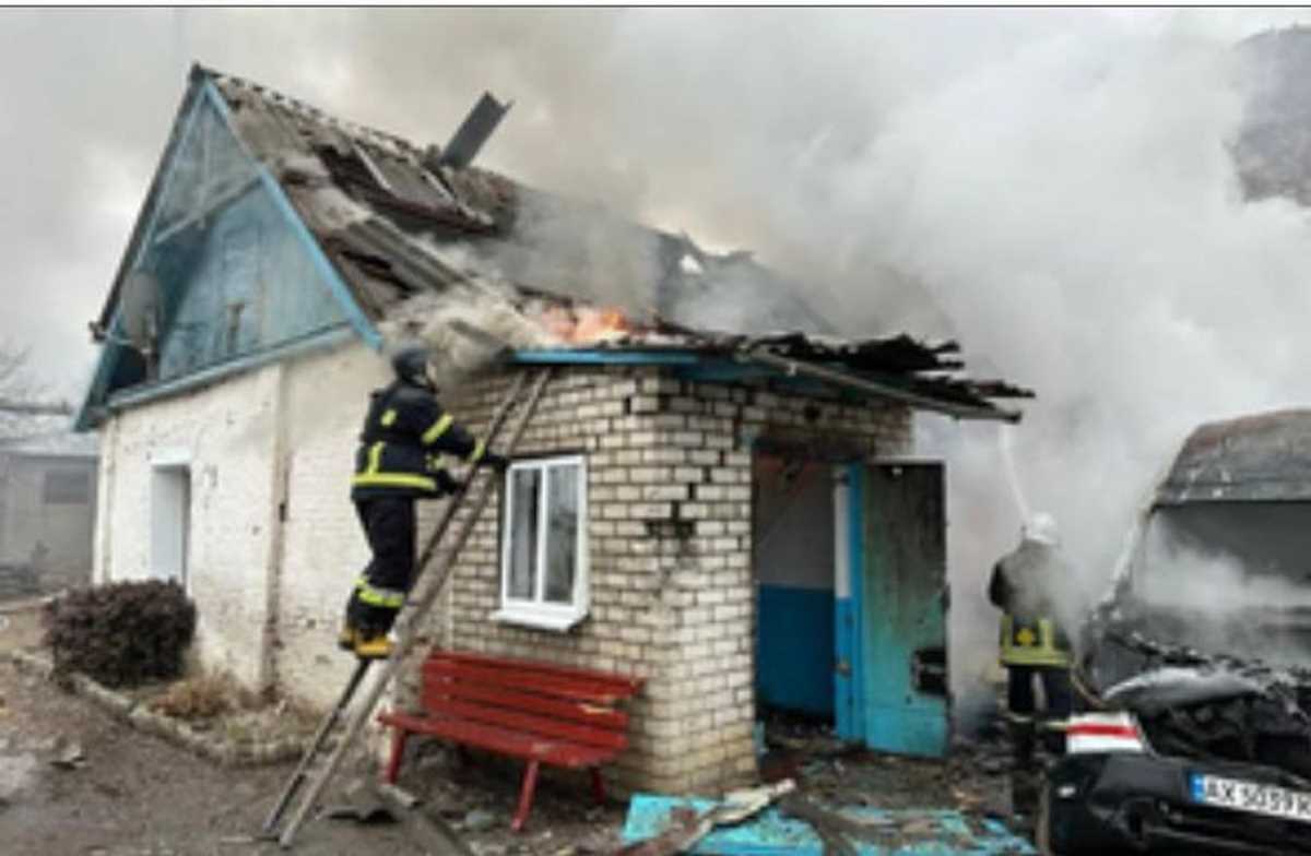 खार्किव में रूसी हमलों के दौरान 2 लोग घायल